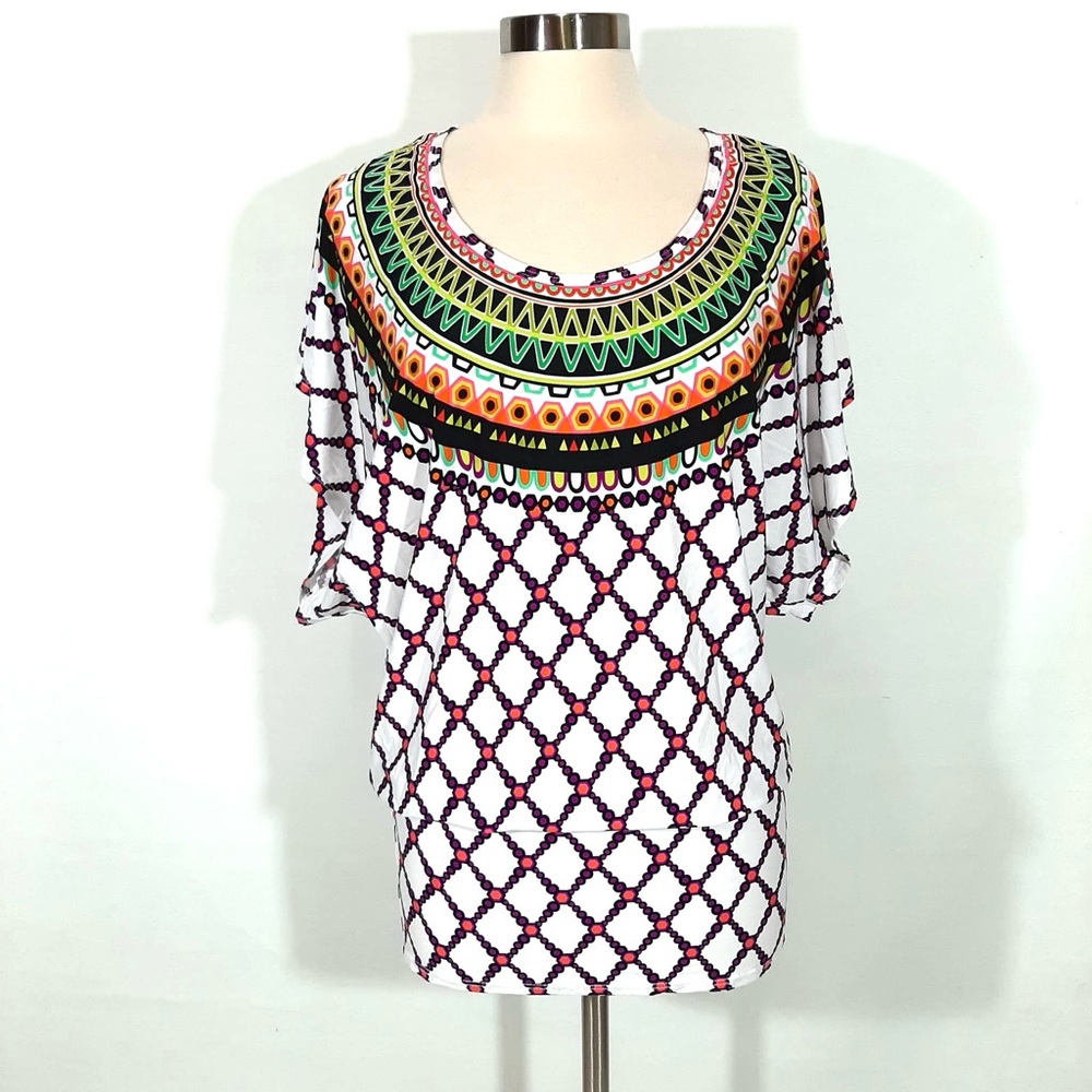 Trina Turk white cover up L